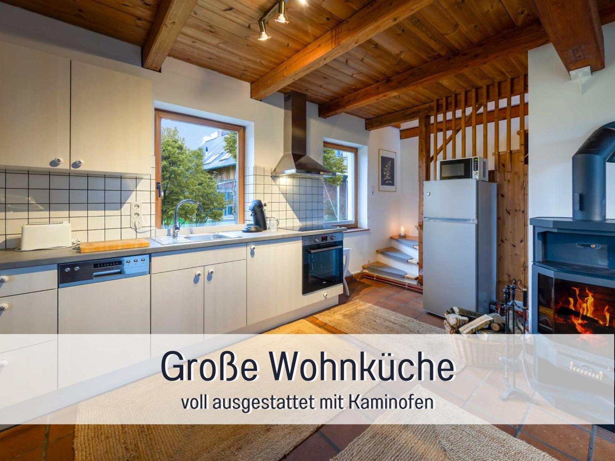 Ferienhaus Toepferhaus - Strandnah, Haustierfreundlich, Optimal Fuer Workation, Kaminofen, Garten, Fuer Paare Und Alleinreisende Steinberg  Exteriér fotografie